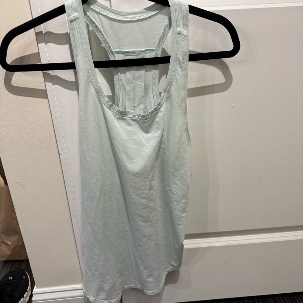 Women's LULULEMON mint green Tank Top